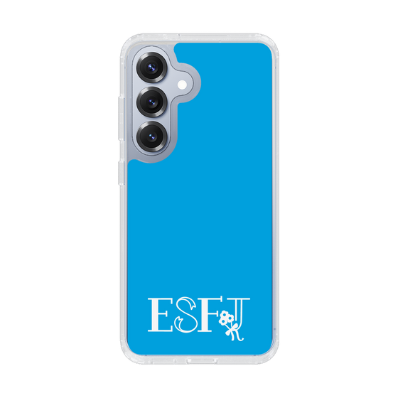 Slim Protection Case［ Original - ESFJ Consul - Alphabet - Blue ］