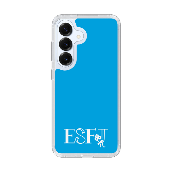 Slim Protection Case［ Original - ESFJ Consul - Alphabet - Blue ］