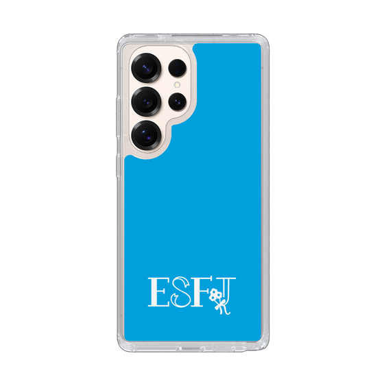 Slim Protection Case［ Original - ESFJ Consul - Alphabet - Blue ］