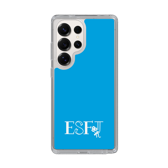 Slim Protection Case［ Original - ESFJ Consul - Alphabet - Blue ］
