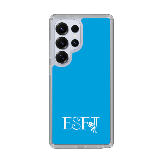 Slim Protection Case［ Original - ESFJ Consul - Alphabet - Blue ］