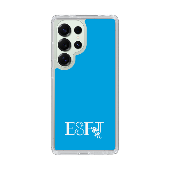 Slim Protection Case［ Original - ESFJ Consul - Alphabet - Blue ］