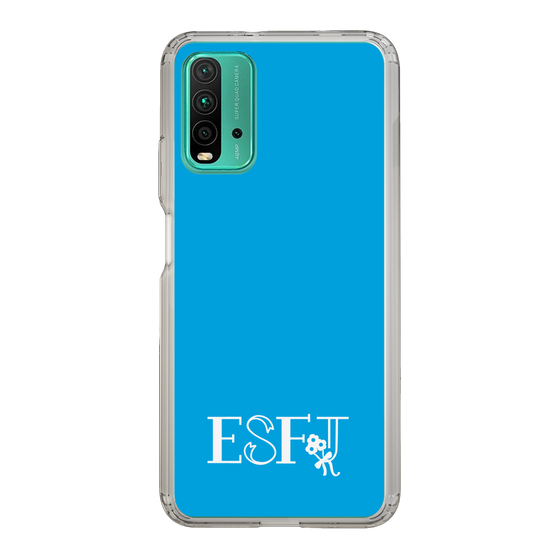 Slim Protection Case［ Original - ESFJ Consul - Alphabet - Blue ］