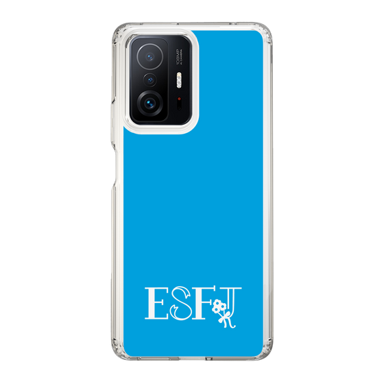 Slim Protection Case［ Original - ESFJ Consul - Alphabet - Blue ］