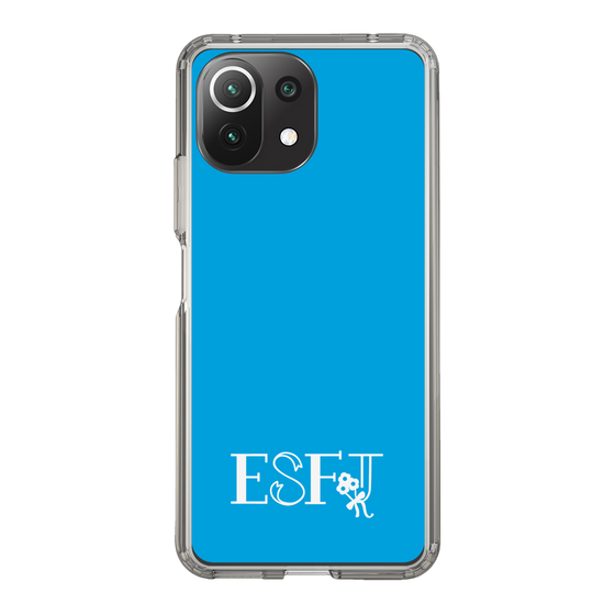Slim Protection Case［ Original - ESFJ Consul - Alphabet - Blue ］