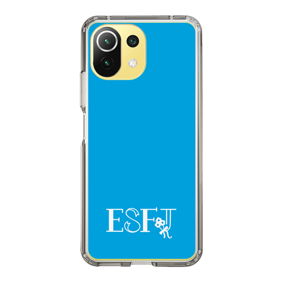 Slim Protection Case［ Original - ESFJ Consul - Alphabet - Blue ］