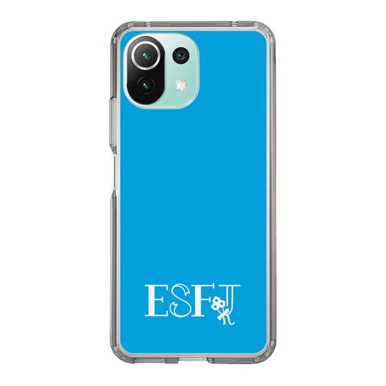 Slim Protection Case［ Original - ESFJ Consul - Alphabet - Blue ］