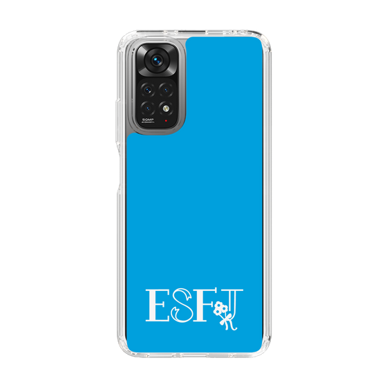 Slim Protection Case［ オリジナル - ESFJ 領事 - アルファベット - Blue ］