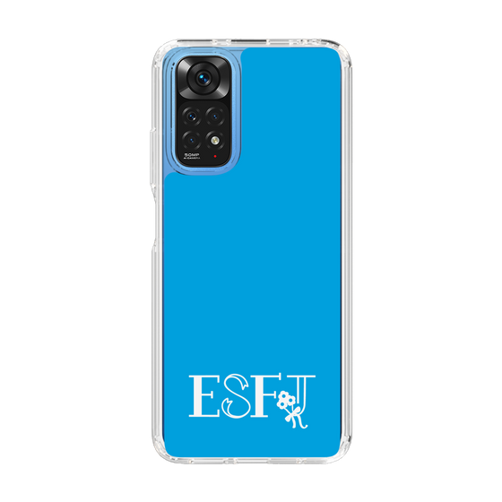 Slim Protection Case［ オリジナル - ESFJ 領事 - アルファベット - Blue ］