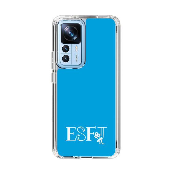Slim Protection Case［ オリジナル - ESFJ 領事 - アルファベット - Blue ］