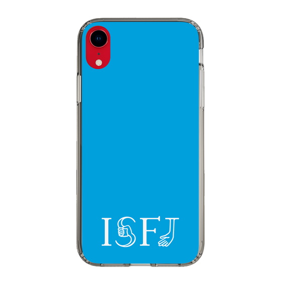Slim Protection Case［ Original - ISFJ Defender - Alphabet - Blue ］