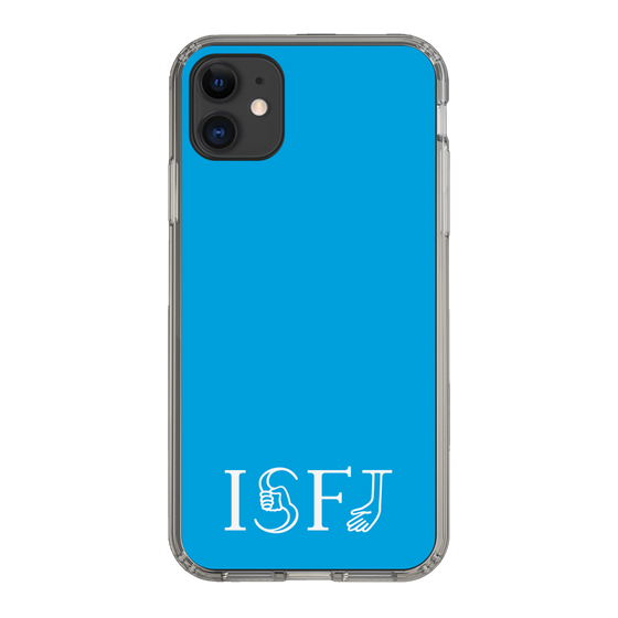 Slim Protection Case［ オリジナル - ISFJ 擁護者 - アルファベット - Blue ］