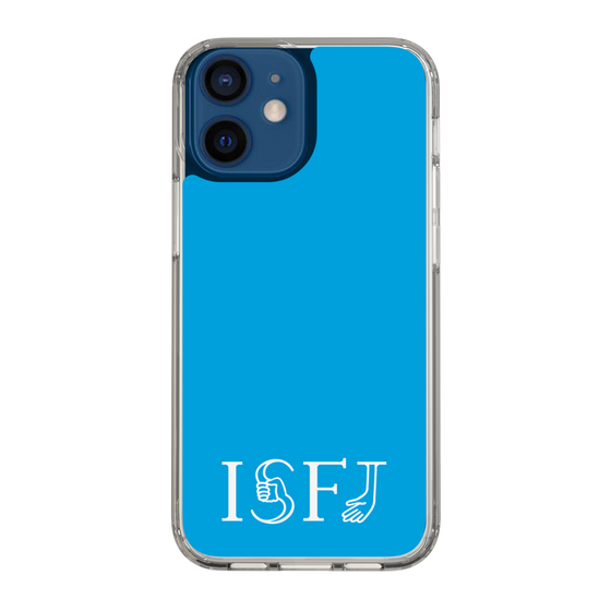 Slim Protection Case［ オリジナル - ISFJ 擁護者 - アルファベット - Blue ］