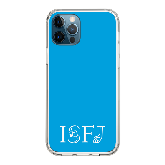 Slim Protection Case［ オリジナル - ISFJ 擁護者 - アルファベット - Blue ］