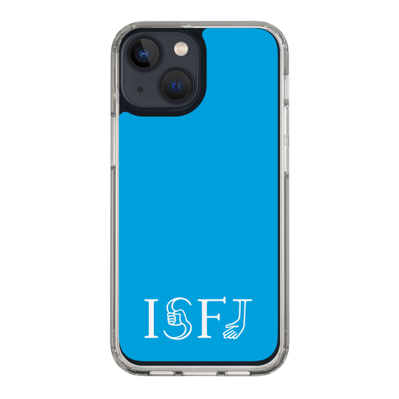 Slim Protection Case［ オリジナル - ISFJ 擁護者 - アルファベット - Blue ］