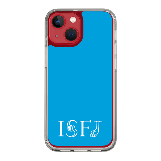 Slim Protection Case［ オリジナル - ISFJ 擁護者 - アルファベット - Blue ］