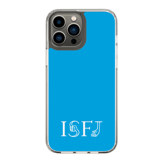 Slim Protection Case［ Original - ISFJ Defender - Alphabet - Blue ］