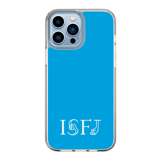 Slim Protection Case［ Original - ISFJ Defender - Alphabet - Blue ］