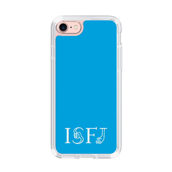 Slim Protection Case［ オリジナル - ISFJ 擁護者 - アルファベット - Blue ］