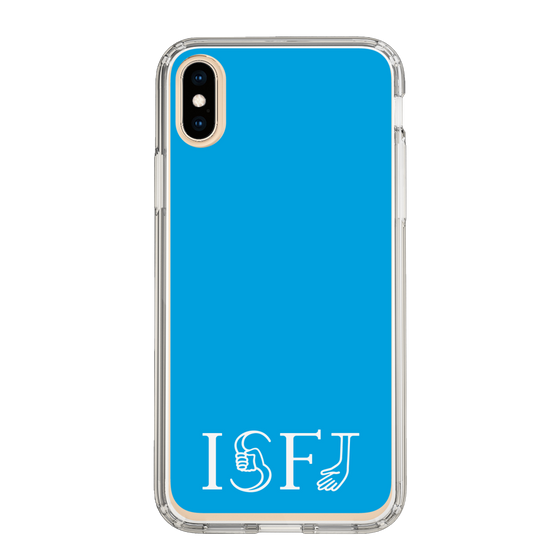Slim Protection Case［ Original - ISFJ Defender - Alphabet - Blue ］