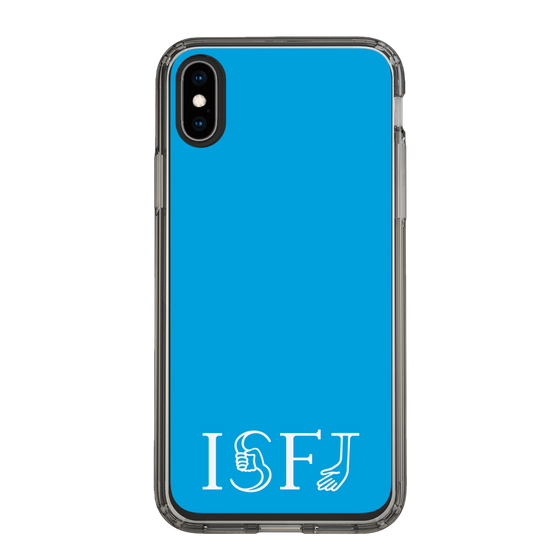 Slim Protection Case［ Original - ISFJ Defender - Alphabet - Blue ］