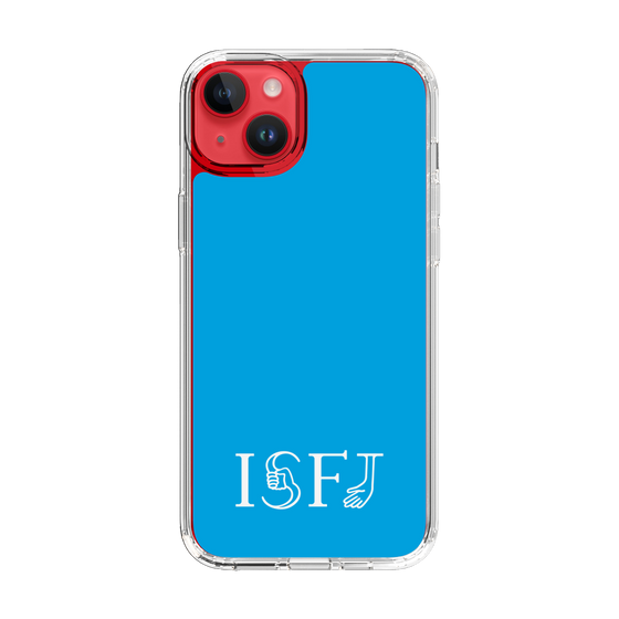 Slim Protection Case［ Original - ISFJ Defender - Alphabet - Blue ］