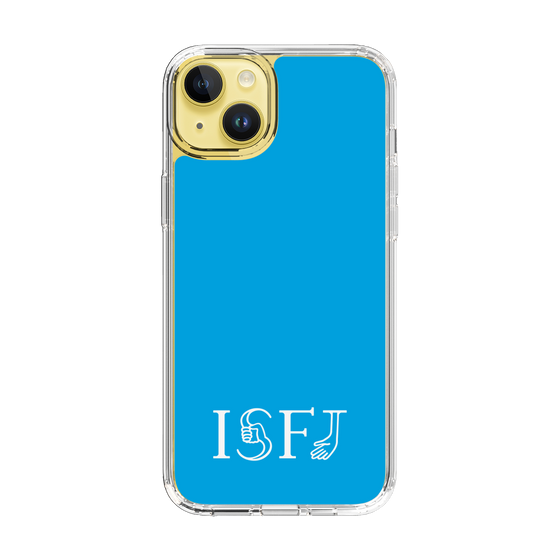 Slim Protection Case［ Original - ISFJ Defender - Alphabet - Blue ］