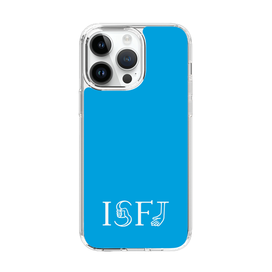 Slim Protection Case［ Original - ISFJ Defender - Alphabet - Blue ］