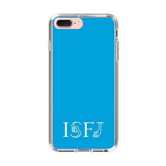 Slim Protection Case［ Original - ISFJ Defender - Alphabet - Blue ］