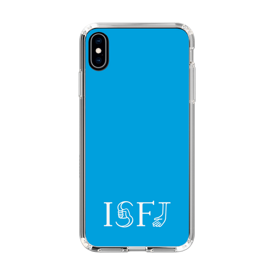 Slim Protection Case［ Original - ISFJ Defender - Alphabet - Blue ］