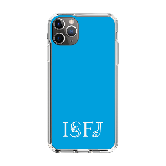 Slim Protection Case［ Original - ISFJ Defender - Alphabet - Blue ］