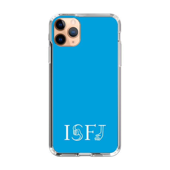 Slim Protection Case［ Original - ISFJ Defender - Alphabet - Blue ］