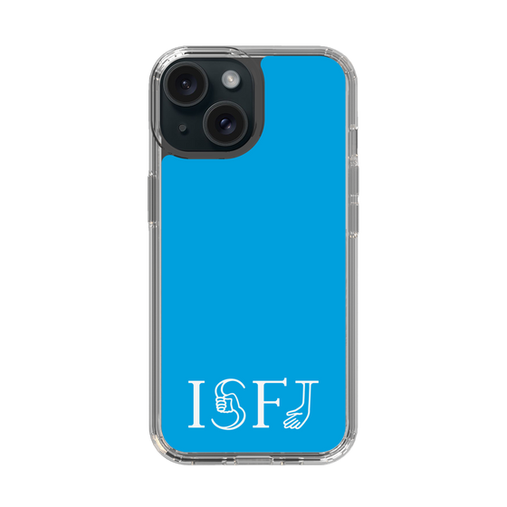 Slim Protection Case［ Original - ISFJ Defender - Alphabet - Blue ］