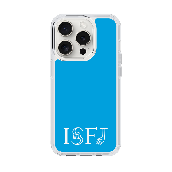 Slim Protection Case［ Original - ISFJ Defender - Alphabet - Blue ］