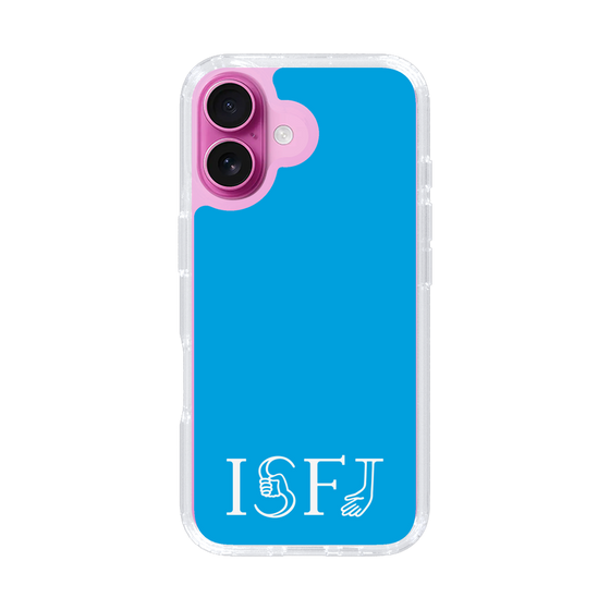 Slim Protection Case［ Original - ISFJ Defender - Alphabet - Blue ］