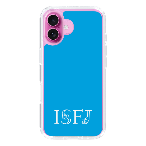 Slim Protection Case［ Original - ISFJ Defender - Alphabet - Blue ］