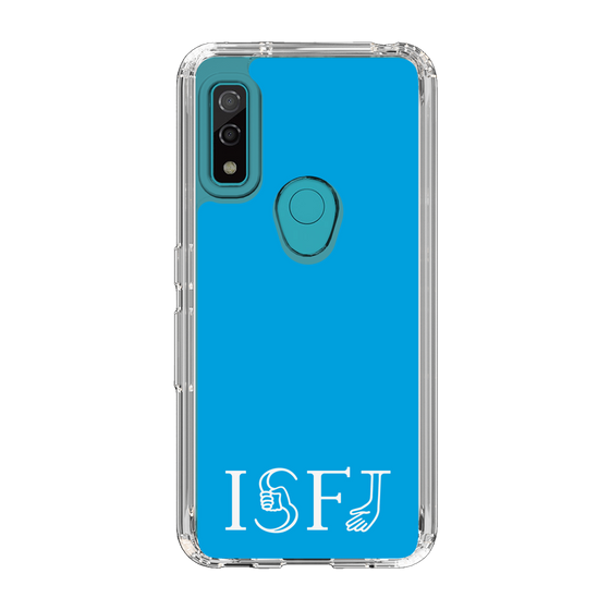 Slim Protection Case［ Original - ISFJ Defender - Alphabet - Blue ］