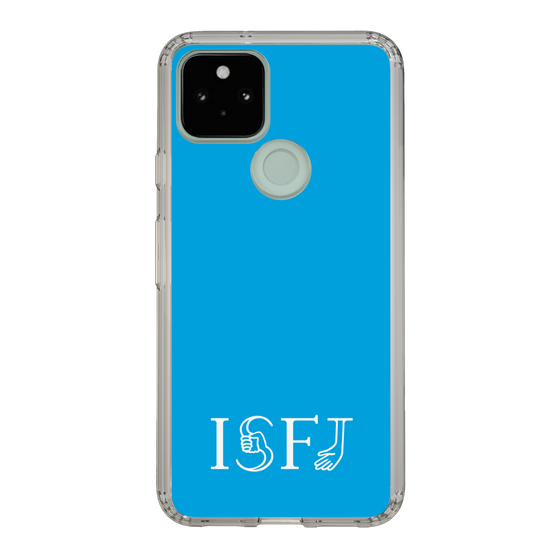 Slim Protection Case［ オリジナル - ISFJ 擁護者 - アルファベット - Blue ］