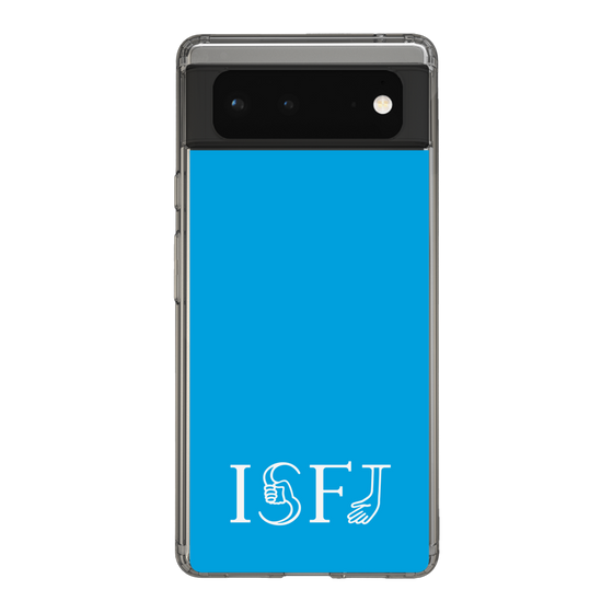 Slim Protection Case［ オリジナル - ISFJ 擁護者 - アルファベット - Blue ］