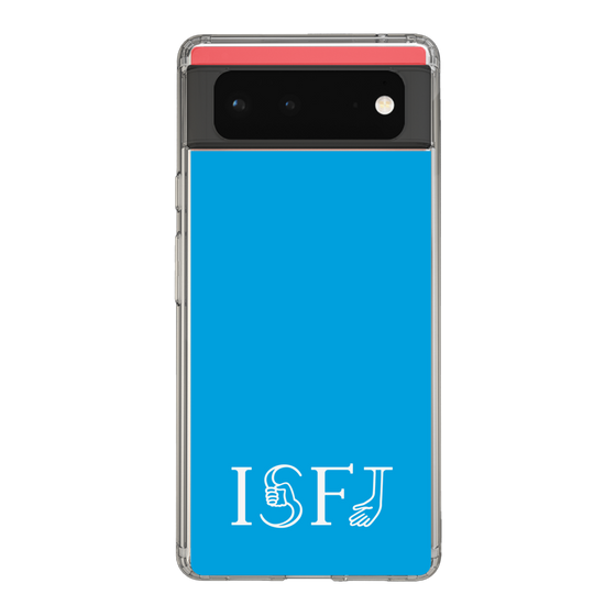 Slim Protection Case［ オリジナル - ISFJ 擁護者 - アルファベット - Blue ］