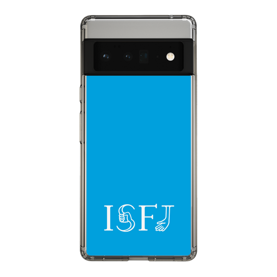 Slim Protection Case［ Original - ISFJ Defender - Alphabet - Blue ］