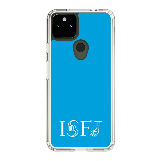Slim Protection Case［ Original - ISFJ Defender - Alphabet - Blue ］