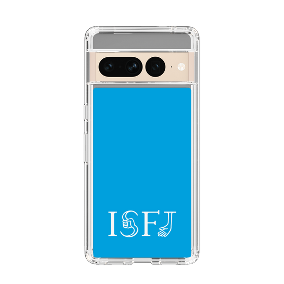 Slim Protection Case［ Original - ISFJ Defender - Alphabet - Blue ］
