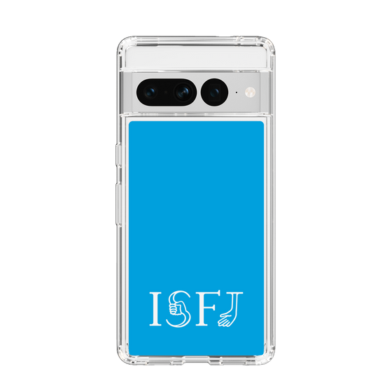 Slim Protection Case［ Original - ISFJ Defender - Alphabet - Blue ］