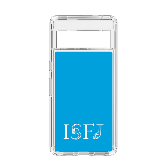 Slim Protection Case［ Original - ISFJ Defender - Alphabet - Blue ］