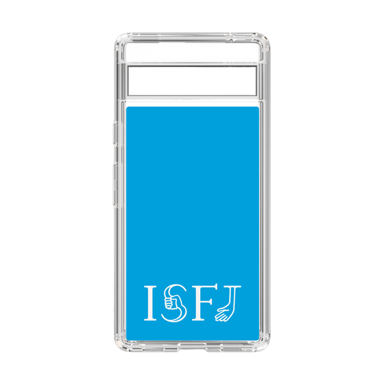 Slim Protection Case［ Original - ISFJ Defender - Alphabet - Blue ］