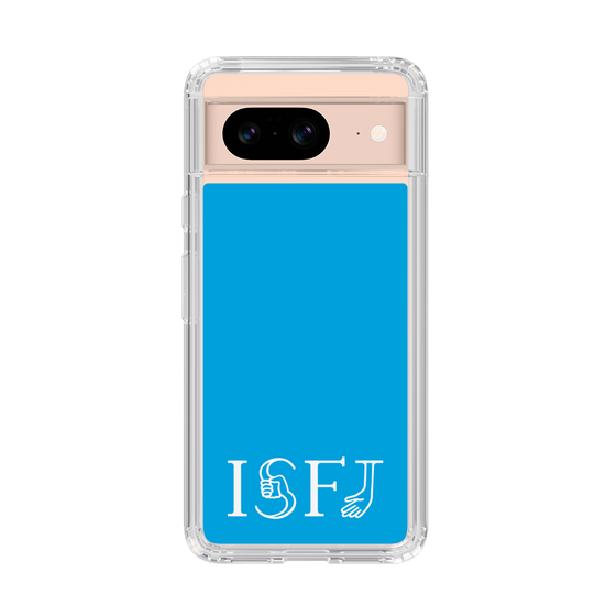 Slim Protection Case［ Original - ISFJ Defender - Alphabet - Blue ］