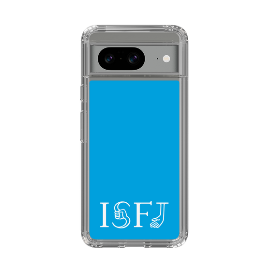 Slim Protection Case［ Original - ISFJ Defender - Alphabet - Blue ］