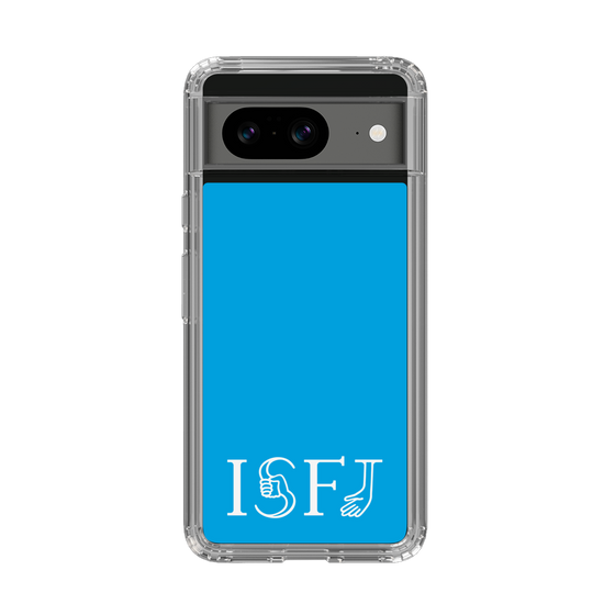 Slim Protection Case［ Original - ISFJ Defender - Alphabet - Blue ］