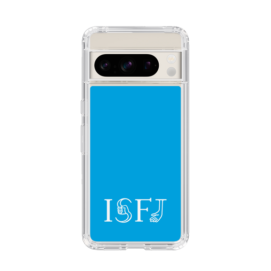 Slim Protection Case［ Original - ISFJ Defender - Alphabet - Blue ］